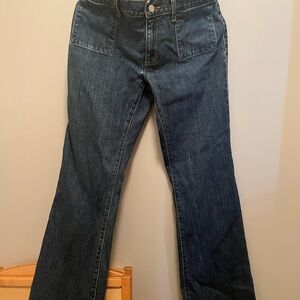 GAP Dark Blue Women's Wide Leg Jeans